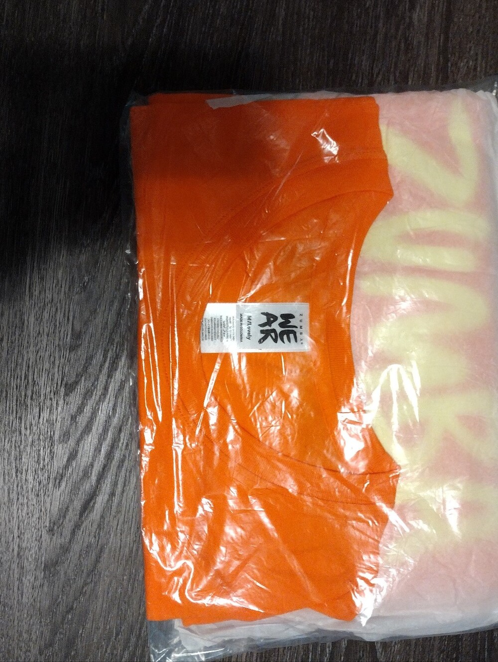 NWT Zumba Less Talk More Dance Orange Tank Top | Size L